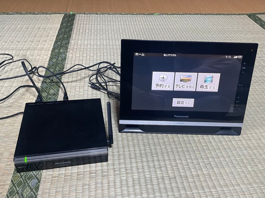 Panasonic プライベートビエラ　UN-JD10T1 HDDレコーダー