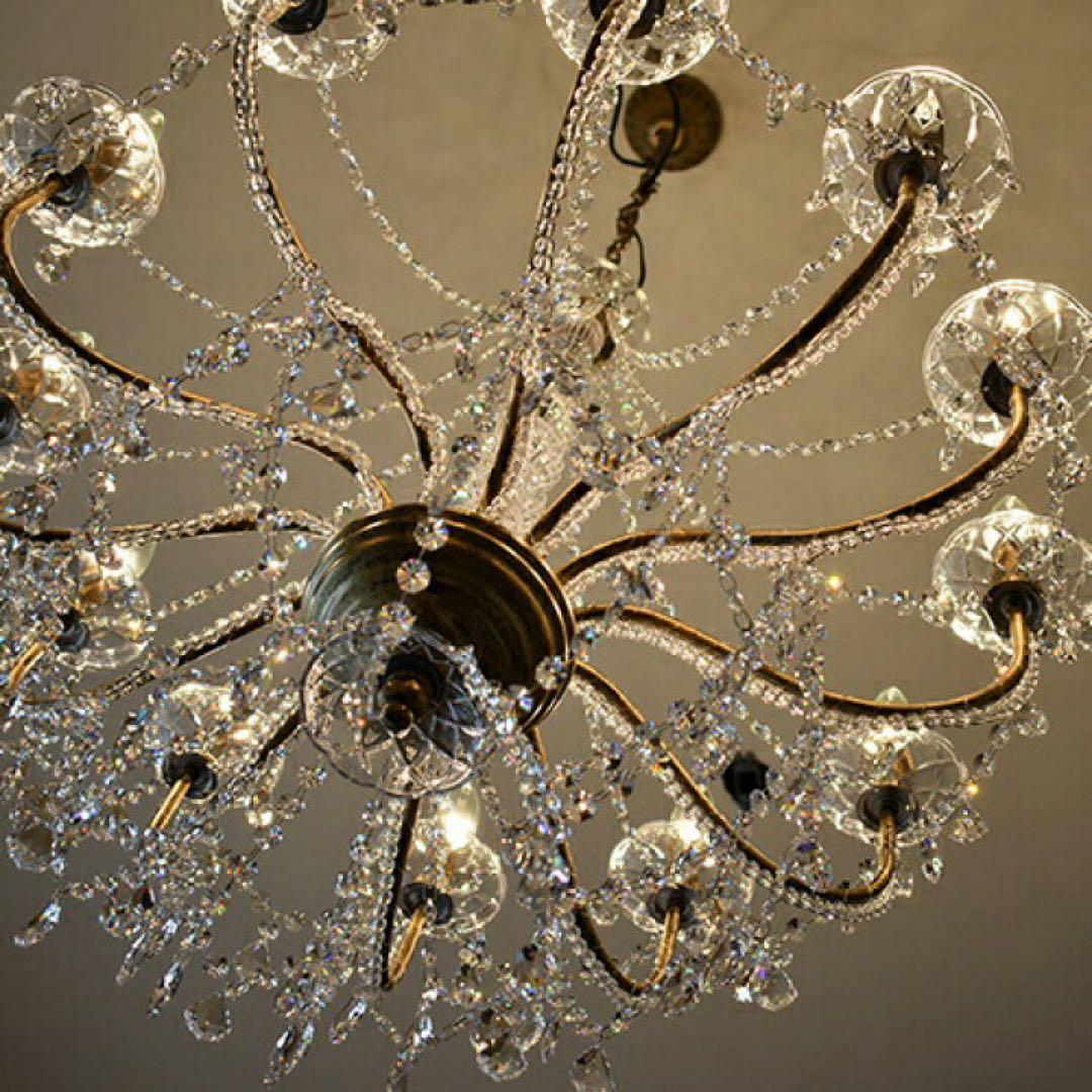 12灯 LED対応 シャンデリア ゴールド