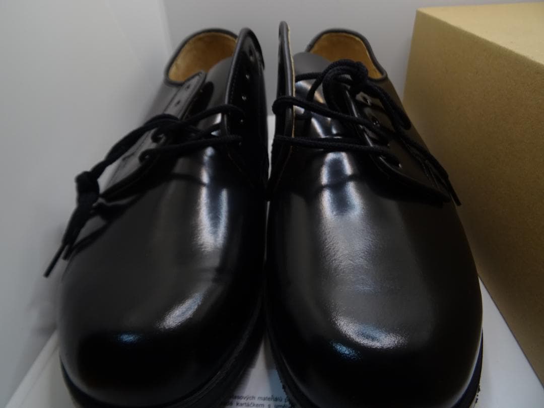 T*A様 新品チェコ軍オフィサーサービスシューズポストマンシューズ29.0cm黒