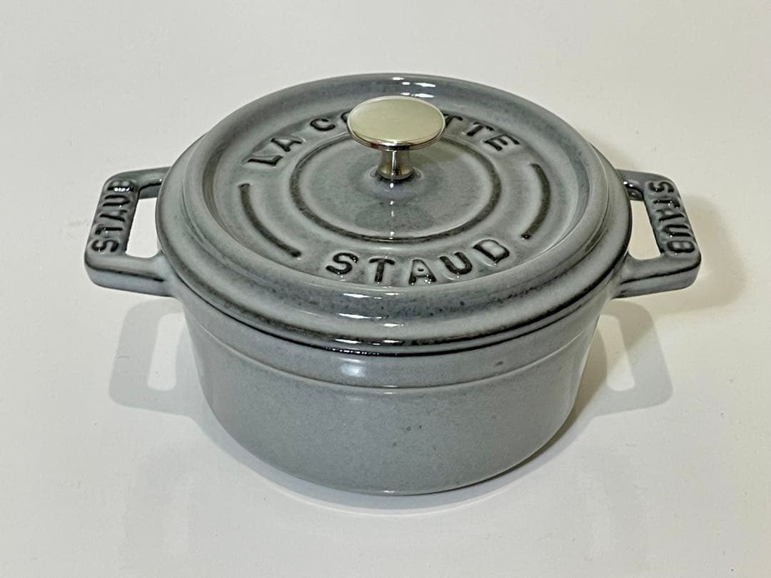 STAUB ミニココット　3個＋スタンドセット