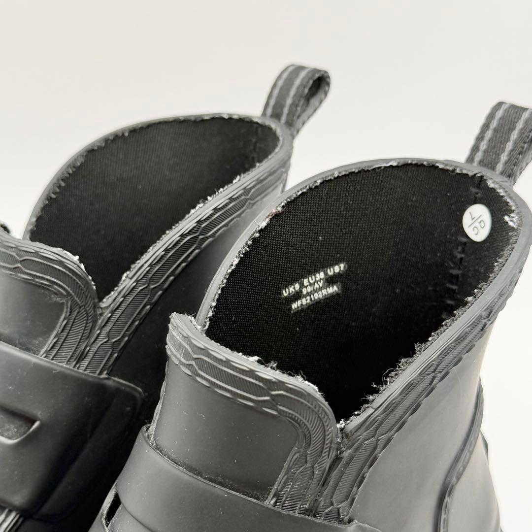 【美品】HUNTER ハンター　リファインド スティッチ ローファーブーツ　24