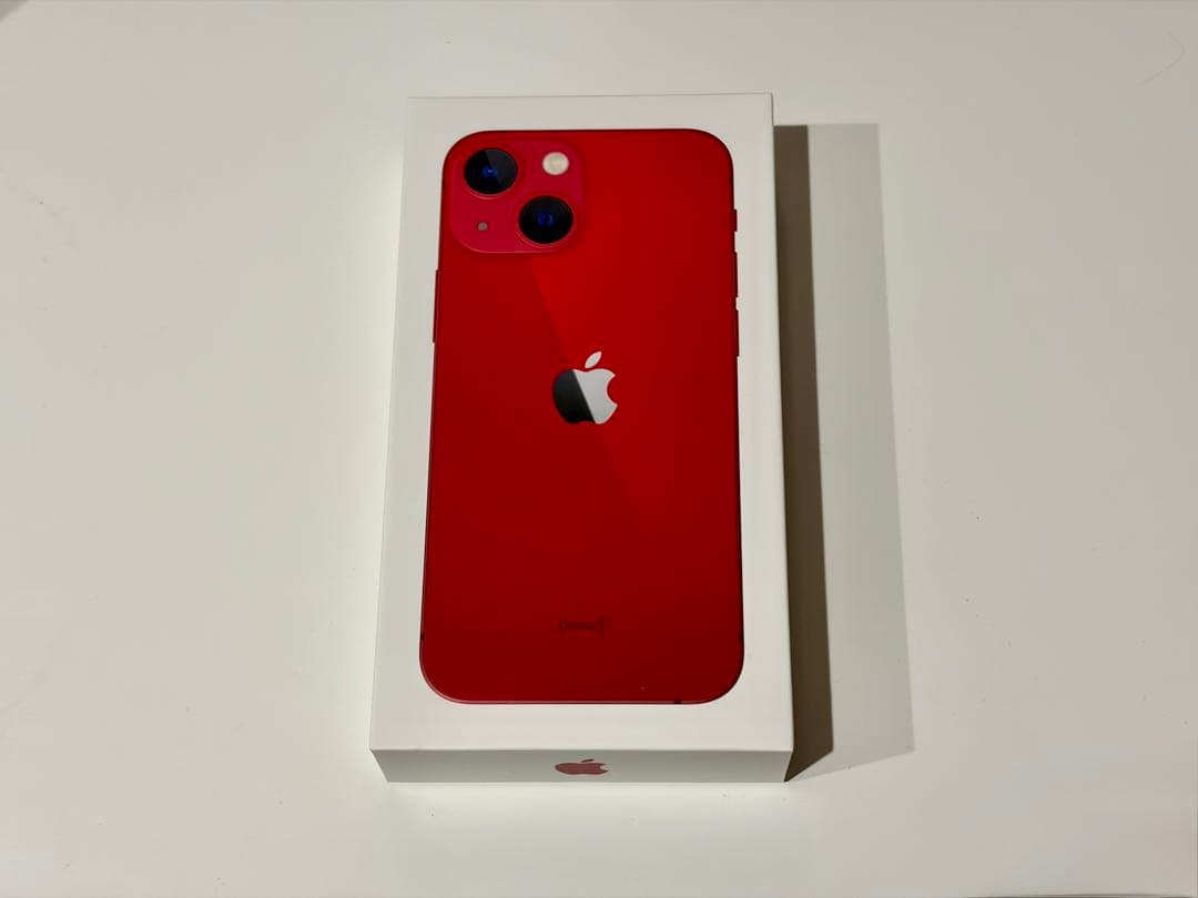 Apple iPhone 13 mini (PRODUCT)RED 新品 未使用