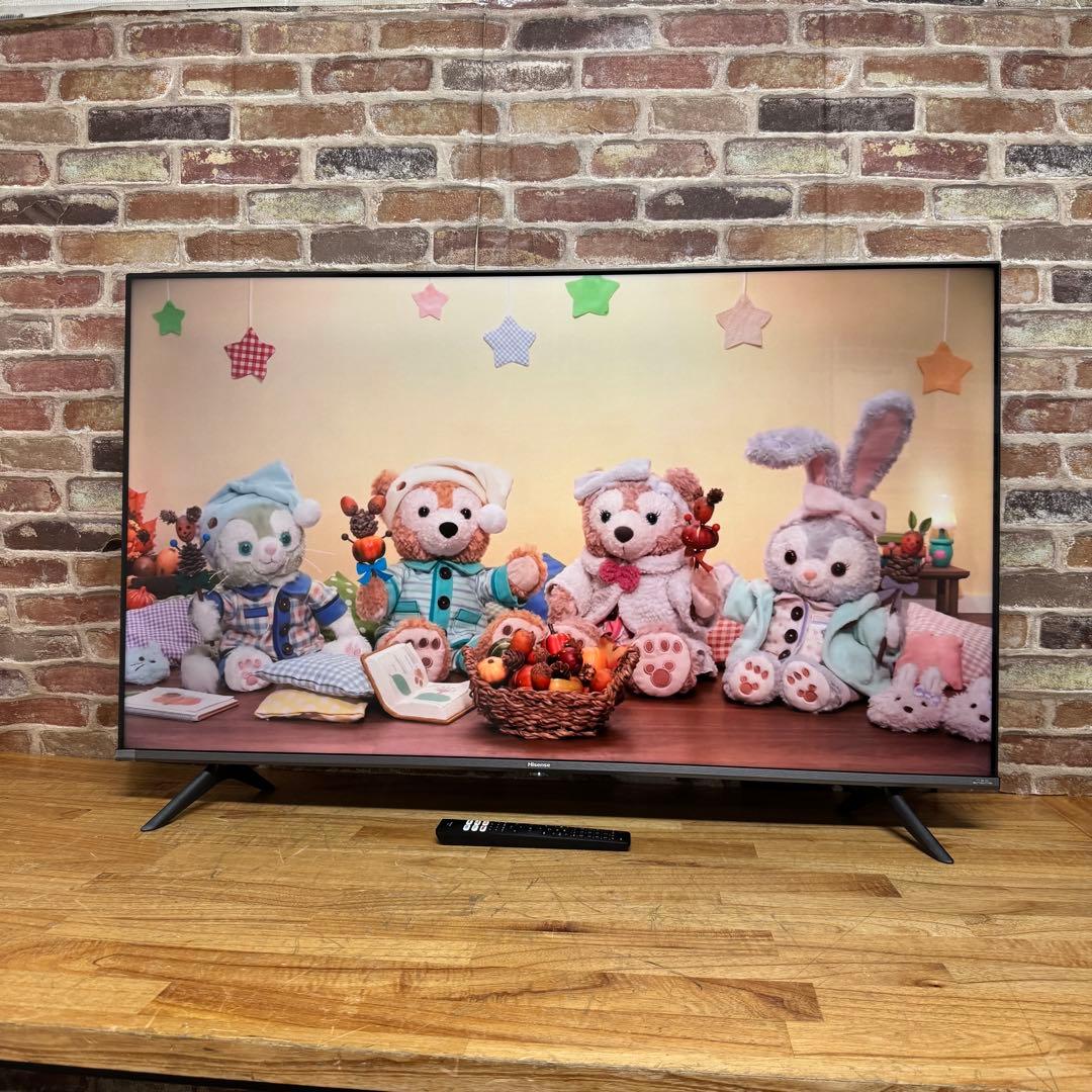 ハイセンス 43V型 液晶テレビ 4Kチューナー内蔵 43A65H 動画アプリ○