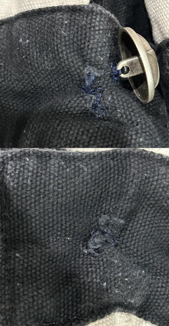 ＊VANSON バック刺繍 囚人 ボーダー つなぎ オールインワン バイカー S