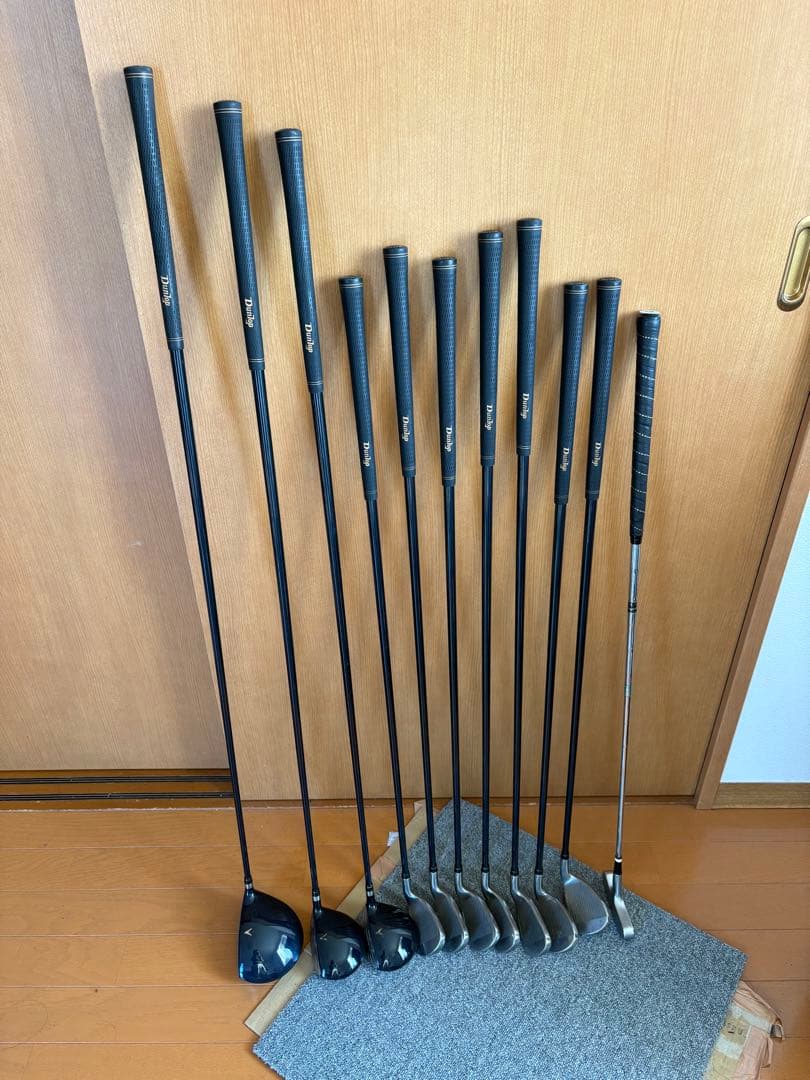 ダンロップ ゴルフクラブ 11本セット 左利き用