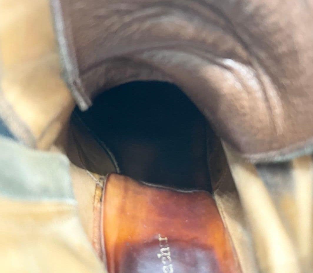 フットザコーチャー ウィングチップブーツ