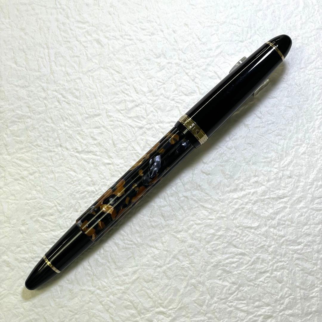 希少 セーラー万年筆 プロフィット ロング モザイク ふでDEまんねん 21K