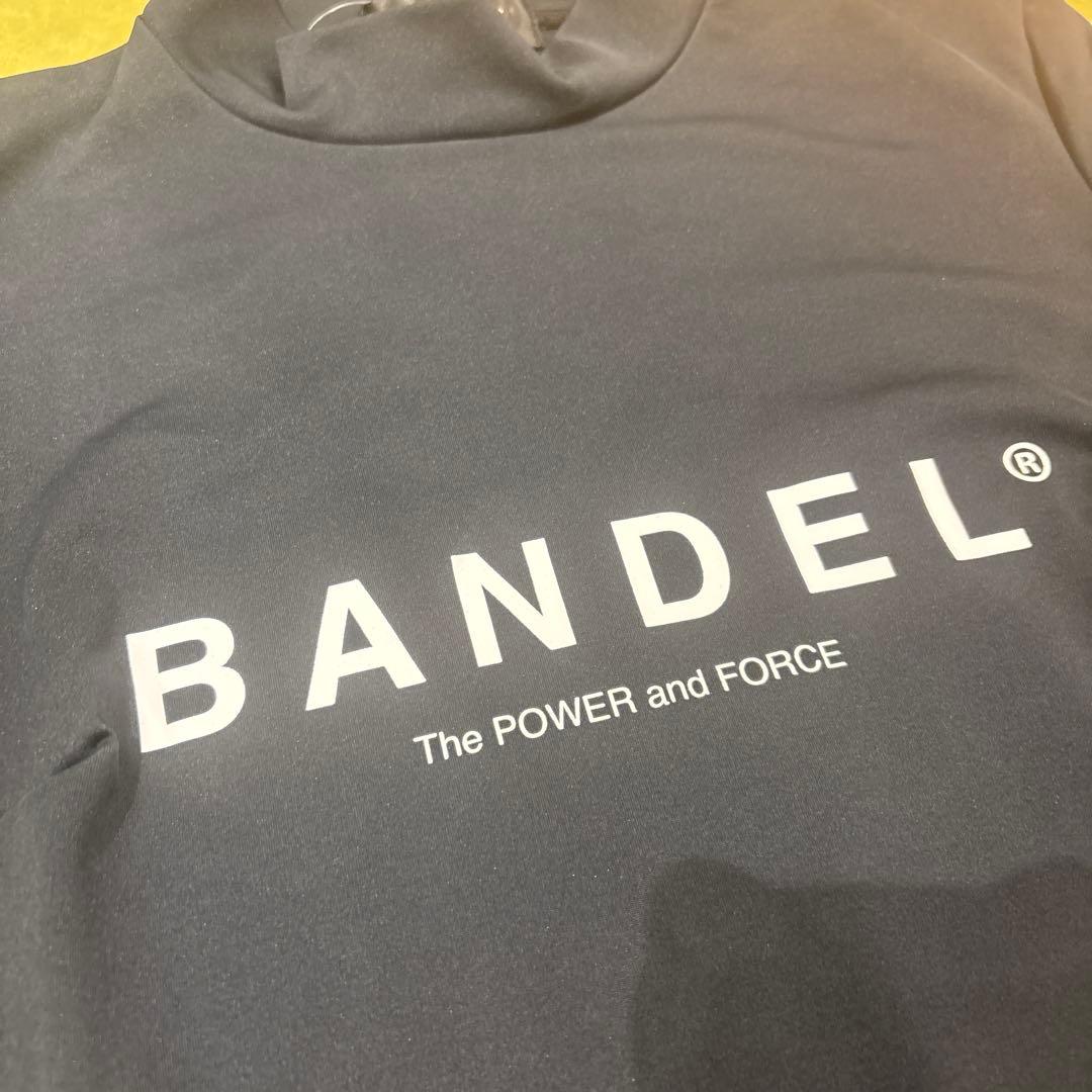 BANDEL レディース 長袖モックネックシャツ ブラック