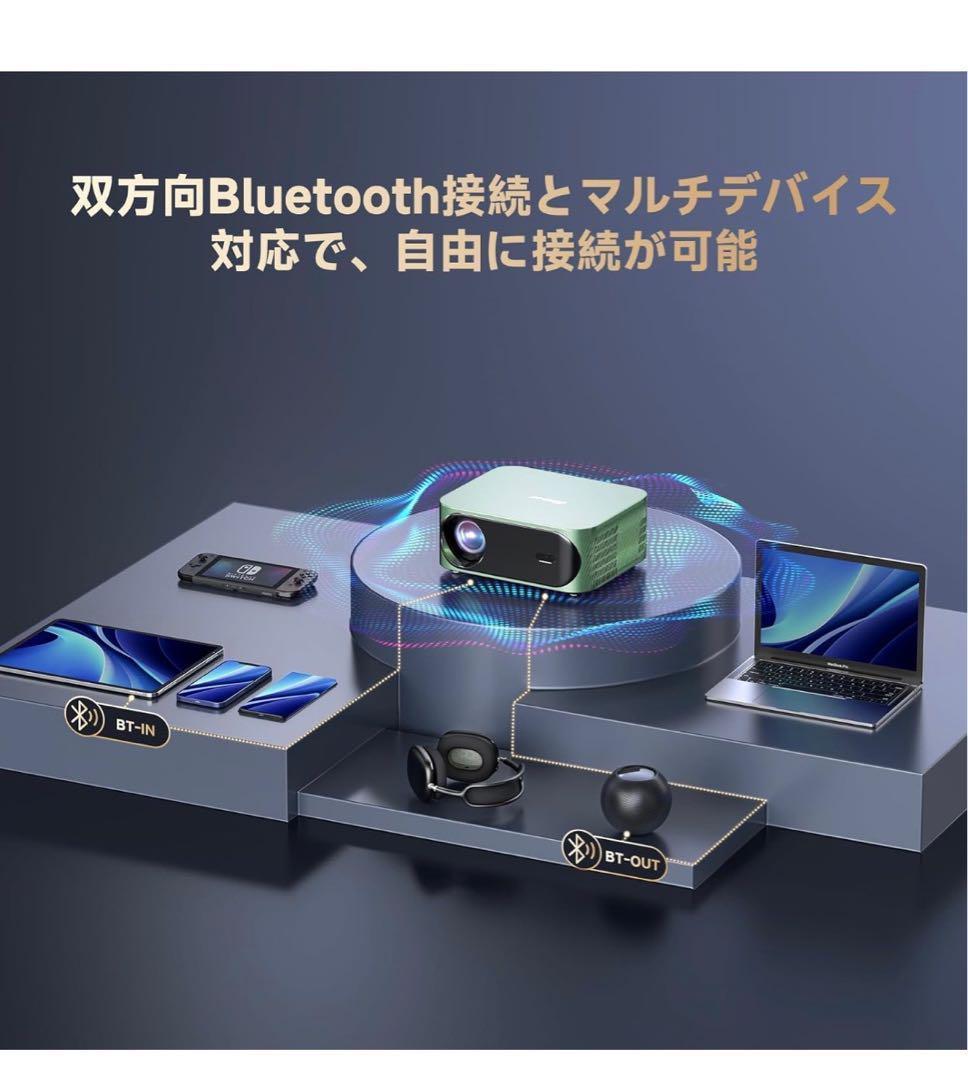 iSinbox 家庭用プロジェクター 小型 700ANSIネイティブ1080p