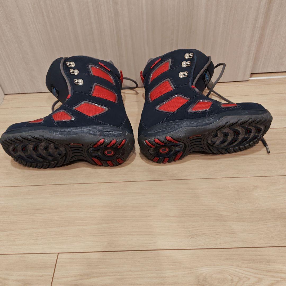 ✨️美品✨️Burton スノーボードブーツ ネイビー/レッド