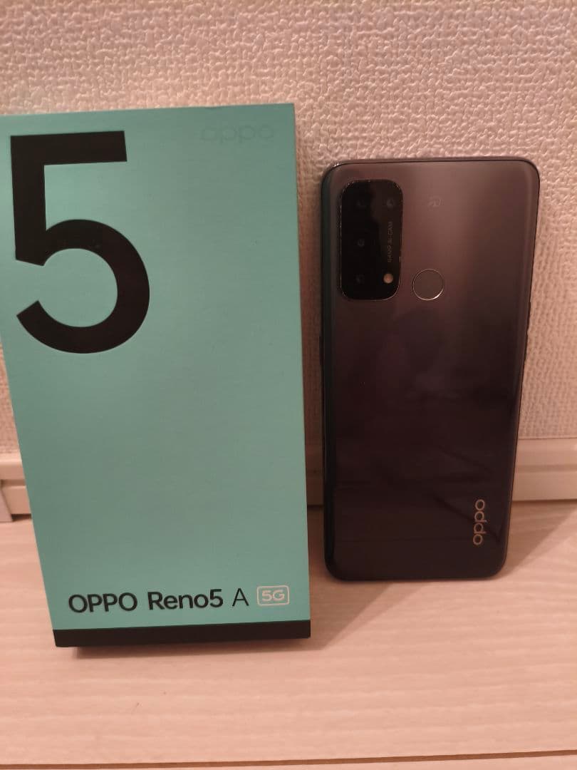 OPPO Reno5 A 5G シルバーブラック 本体
