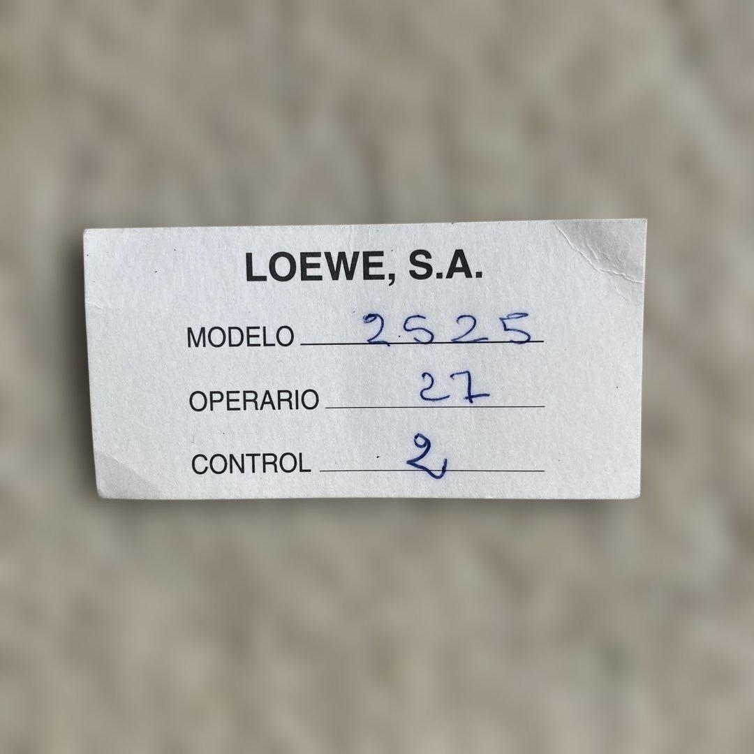 ロエベ　バッグ ヴィンテージ　レアモデル2525