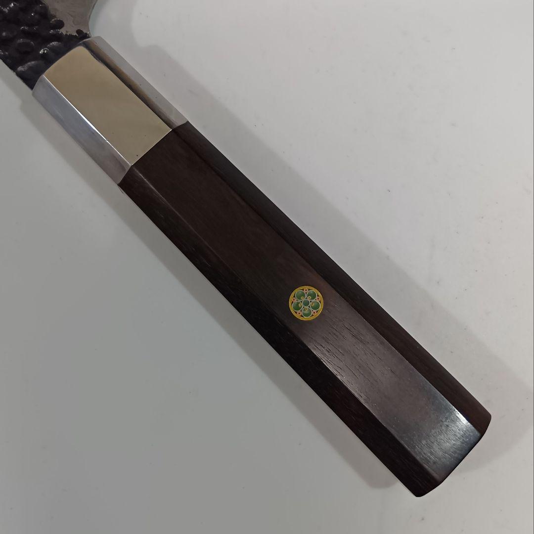 槌目黒打 67層 ダマスカスVG10 ブッチャーナイフ 黒檀八角柄