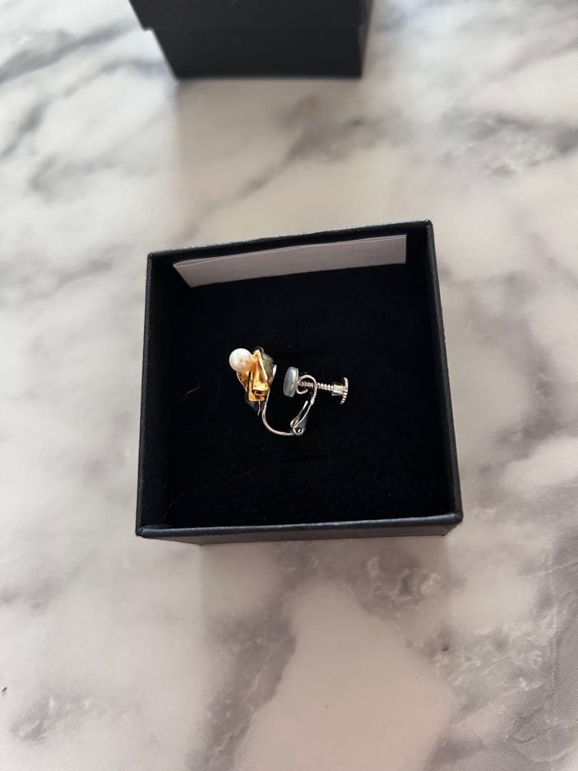 Lamie Raffle (S)イヤリング MIX (GD×SV )