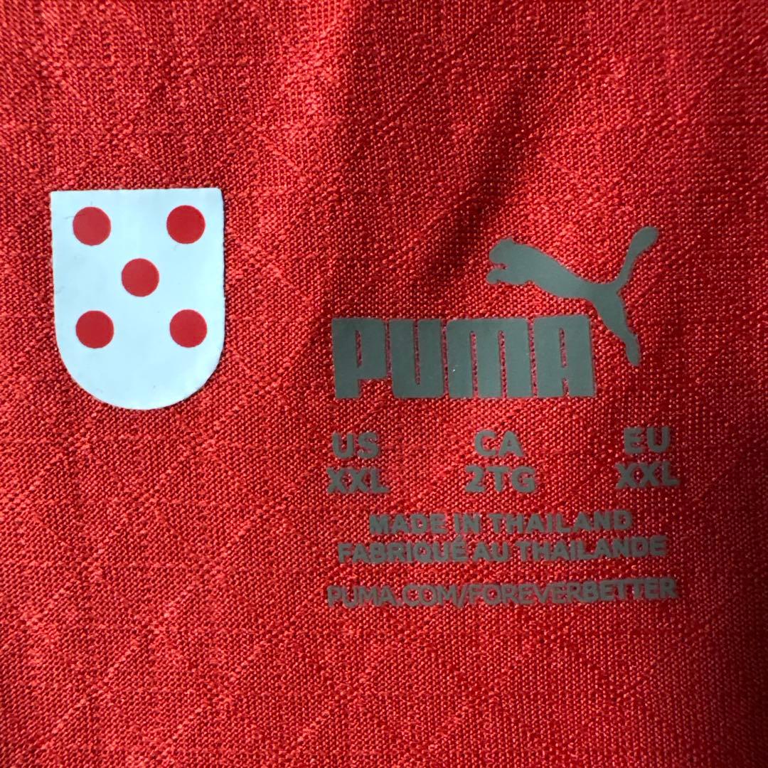 【★ポルトガル】 PUMA 古着 サッカー メンズ ユニフォーム 長袖 2XL
