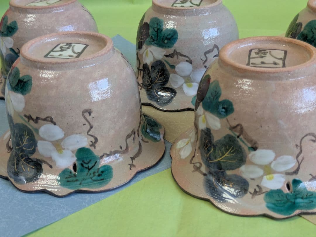 京焼　乾山写　５客セット