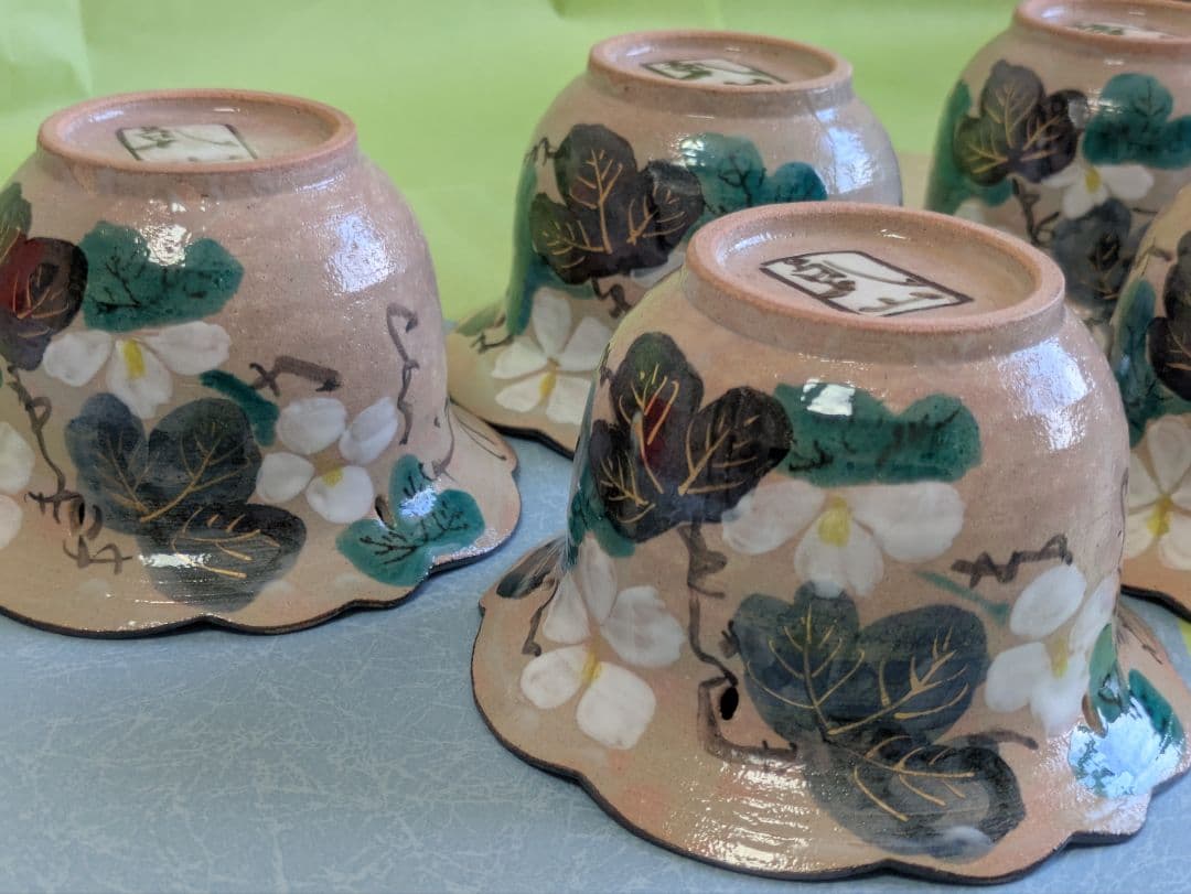 京焼　乾山写　５客セット