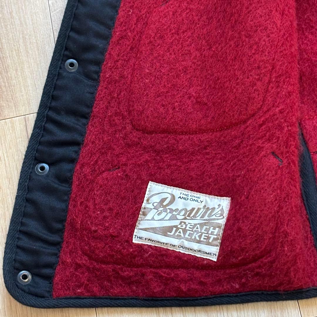 BROWN’S BEACH JACKET STEVENSON 別注ベスト