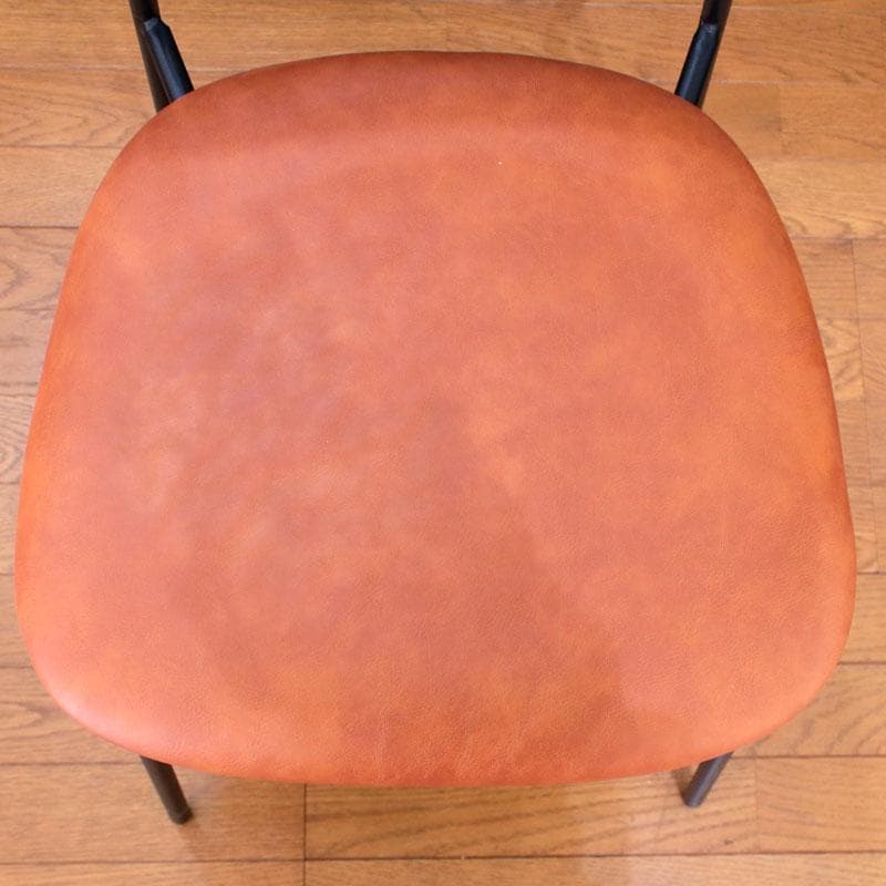 ダイニングチェア キャメルブラウン 椅子 ヴィンテージ 635-184