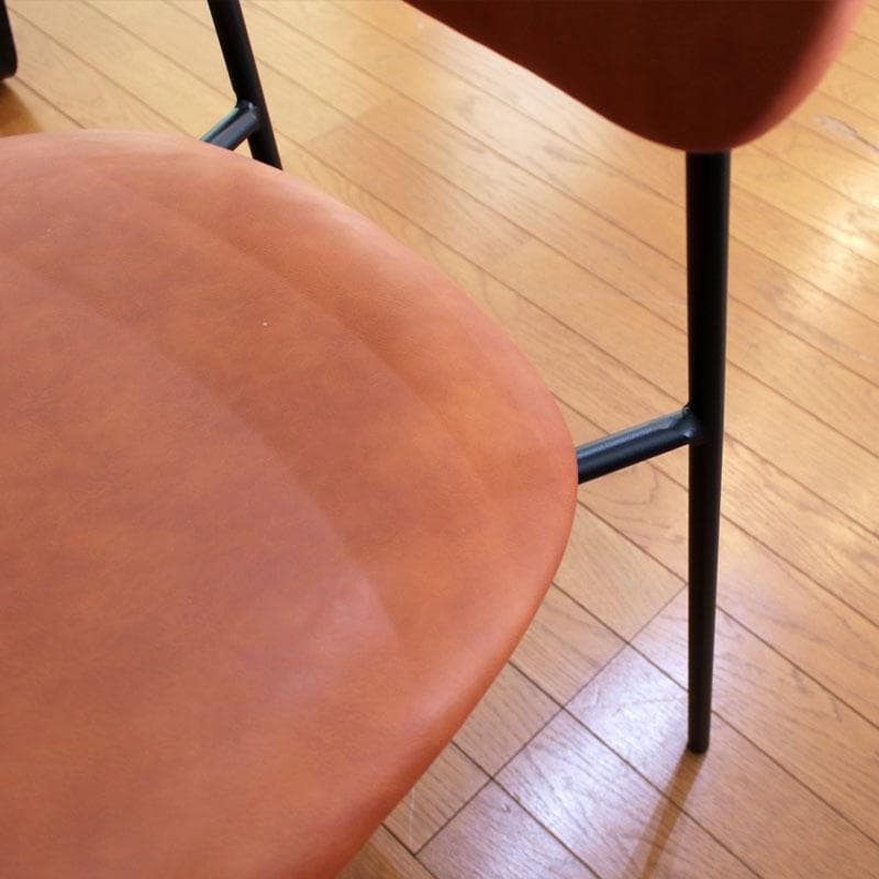 ダイニングチェア キャメルブラウン 椅子 ヴィンテージ 635-184