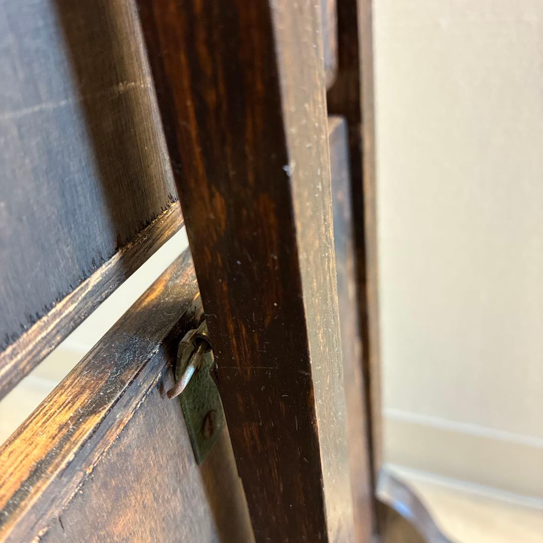 英国ヴィンテージ3段ケーキスタンド木製スリーティアーズ折りたたみ式