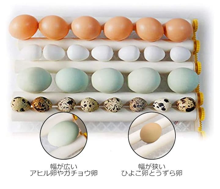 全自動孵卵器　HKDQ　インキュベーター　自動ローリング　ひよこ　うずら