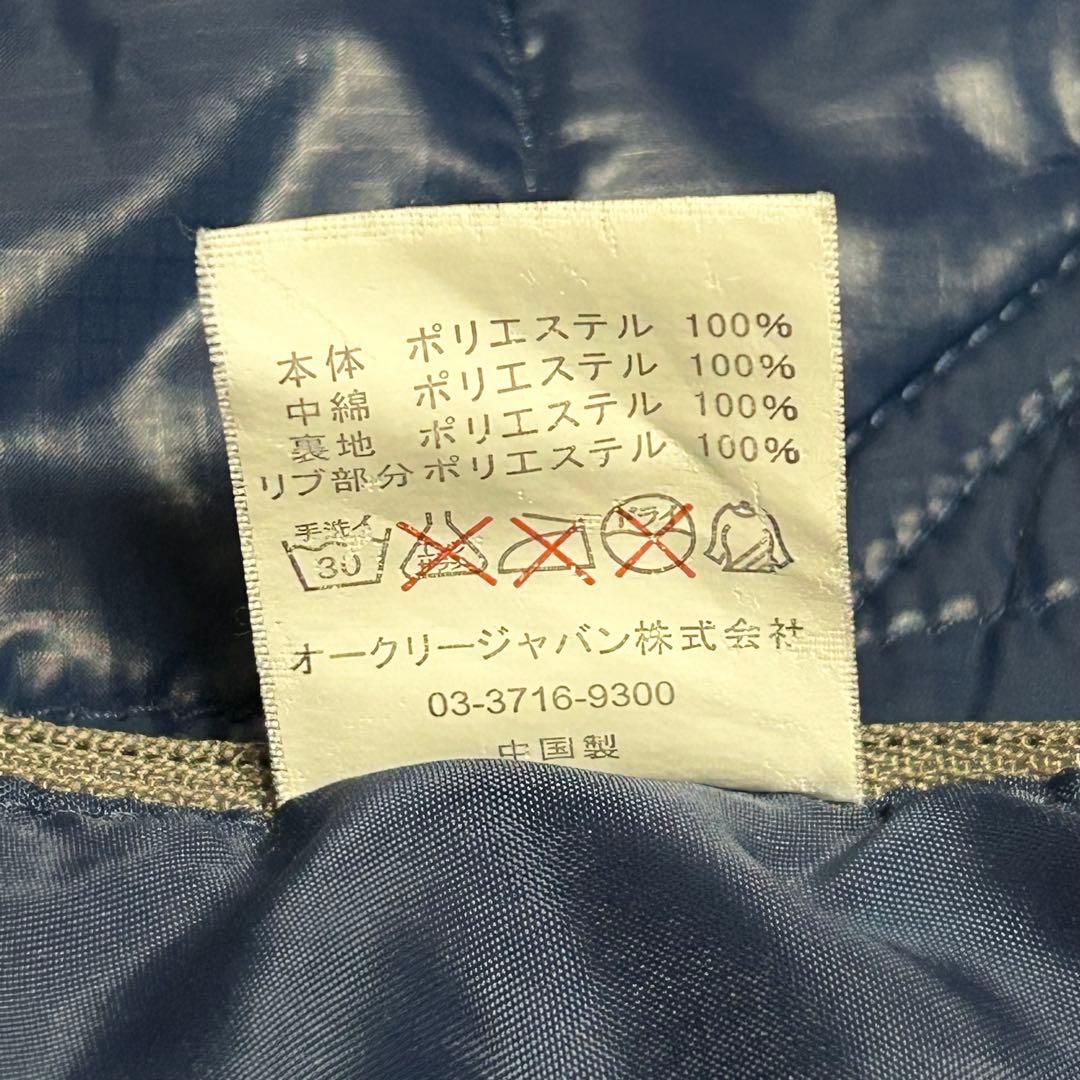 オークリー キルティング プルオーバー ジャケット 上下 セットアップ