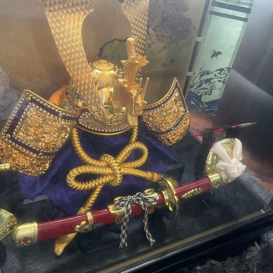 久月　五月人形 伝統的な飾り