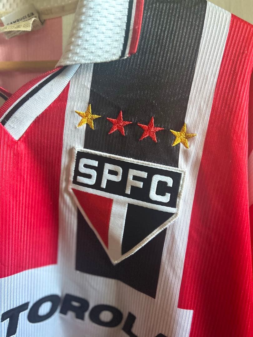 【サンパウロFC】サッカーシャツ モトローラ 2000年 ユニフォーム 激レア