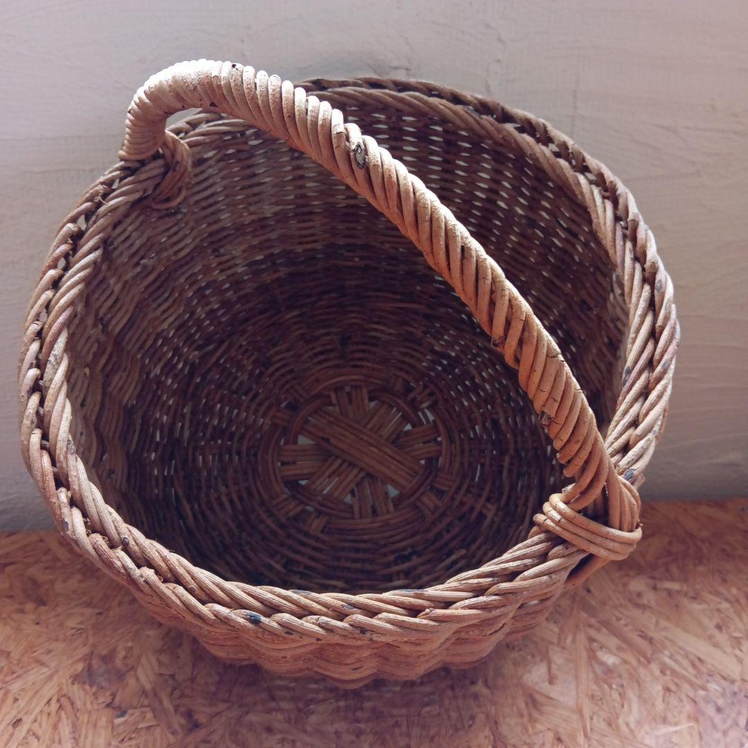あけび籠　バスケット籠