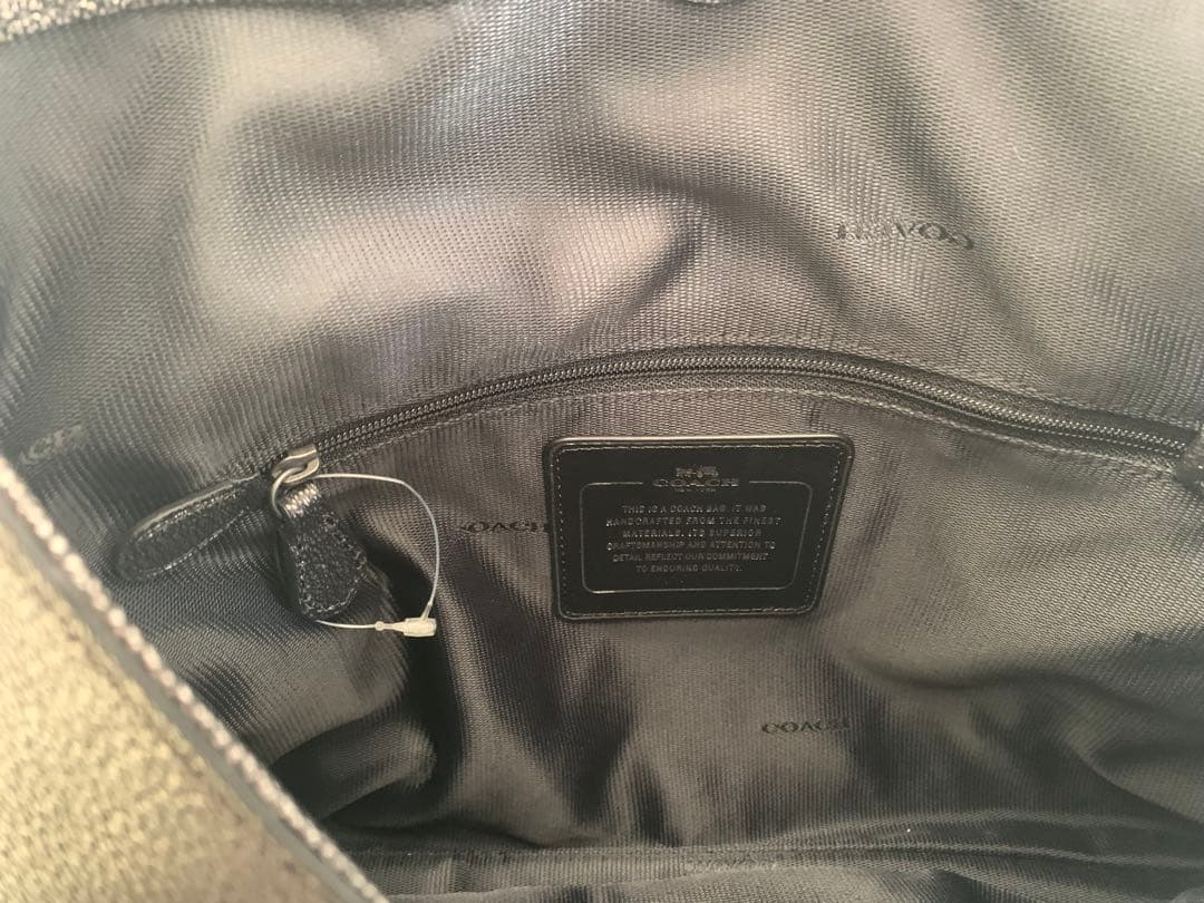 COACH イーディ　ガンメタリック　ショルダーバッグ ハンドバッグ