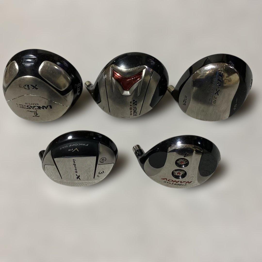 【29ヶセット】ドライバー、フェアウェイウッド用ヘッドのみ