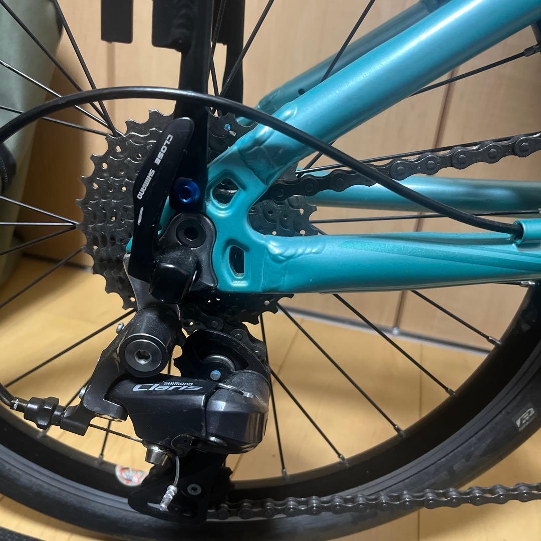 DAHON 折りたたみ自転車 アクアブルー 8段変速