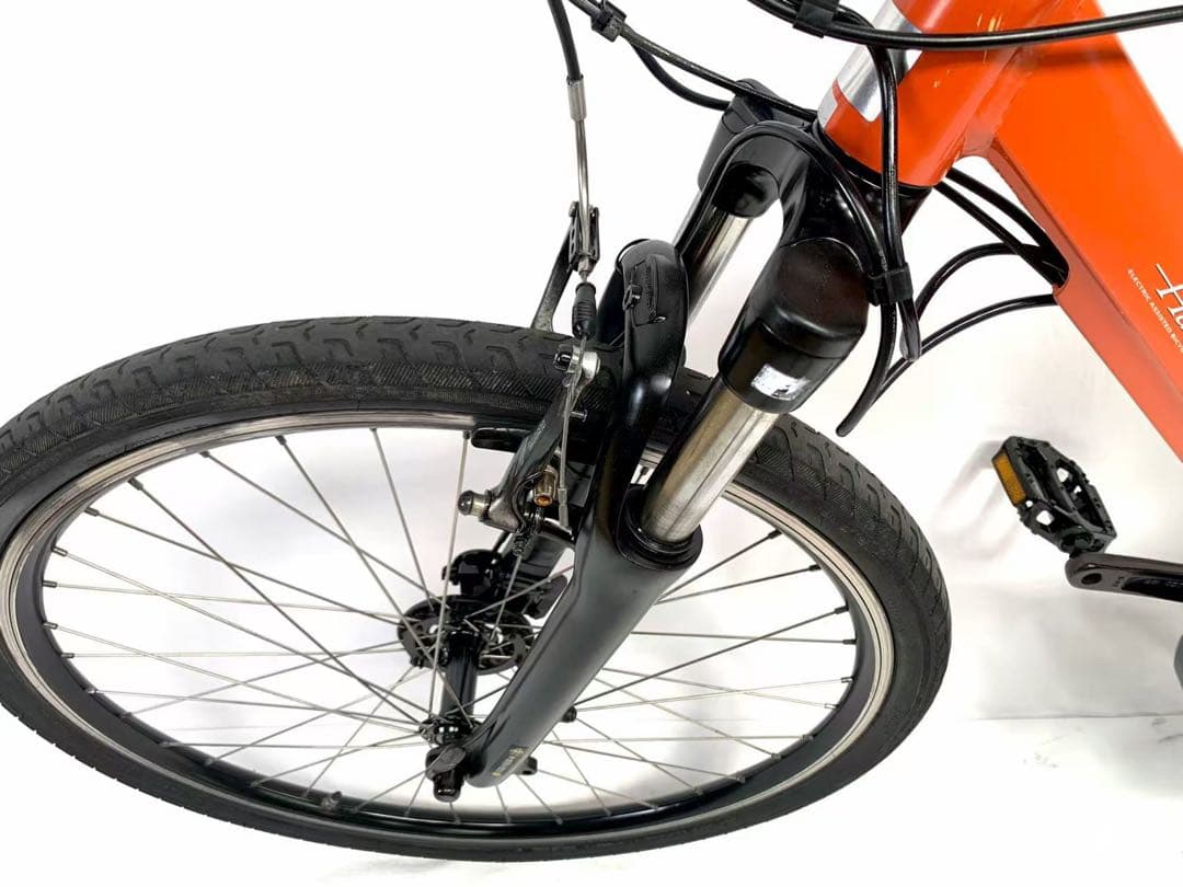 【即乘】送料無料Panasonic電動自転車17.6Ah 押し5点灯動作確認済