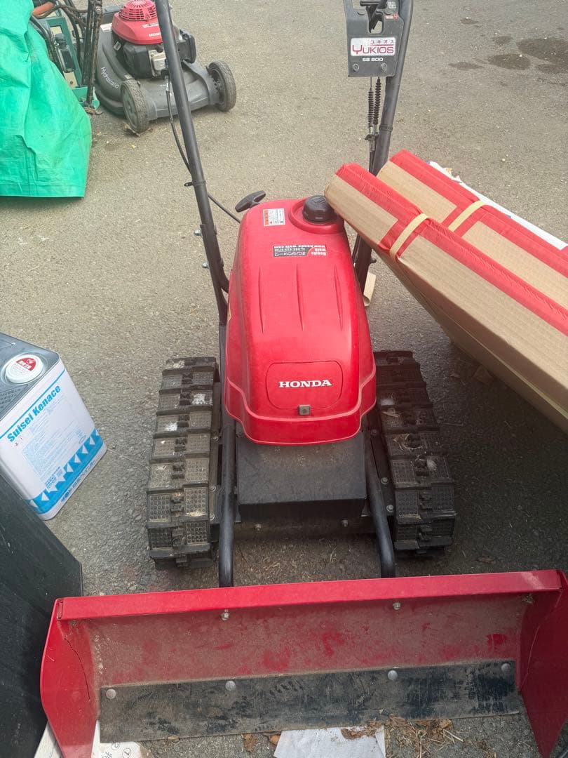 HONDA（本田）履带式除雪機です 動作確認済み直接取引可