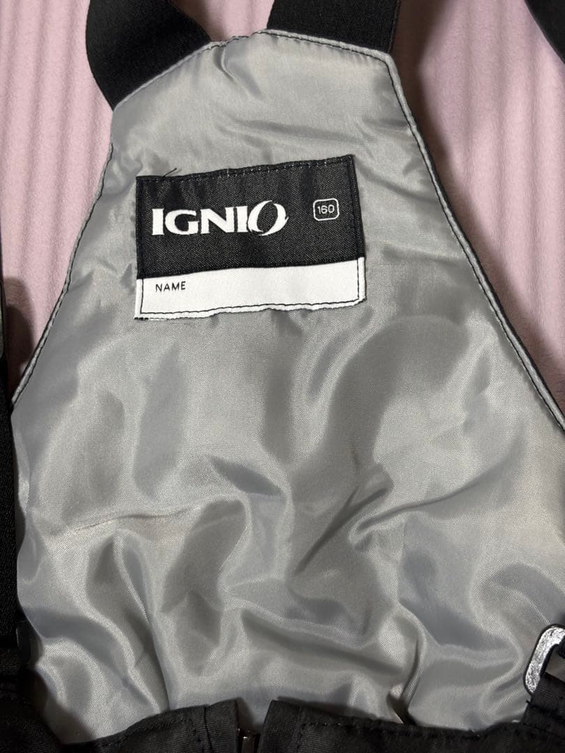 IGNIO 160cm スキーウェア 子供　新品未使用　キッズ　　イグニオ