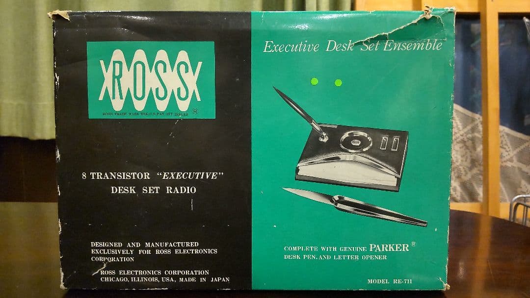 スペースエイジ ロス・エレクトロニクス・コーポレーション製AMラジオ