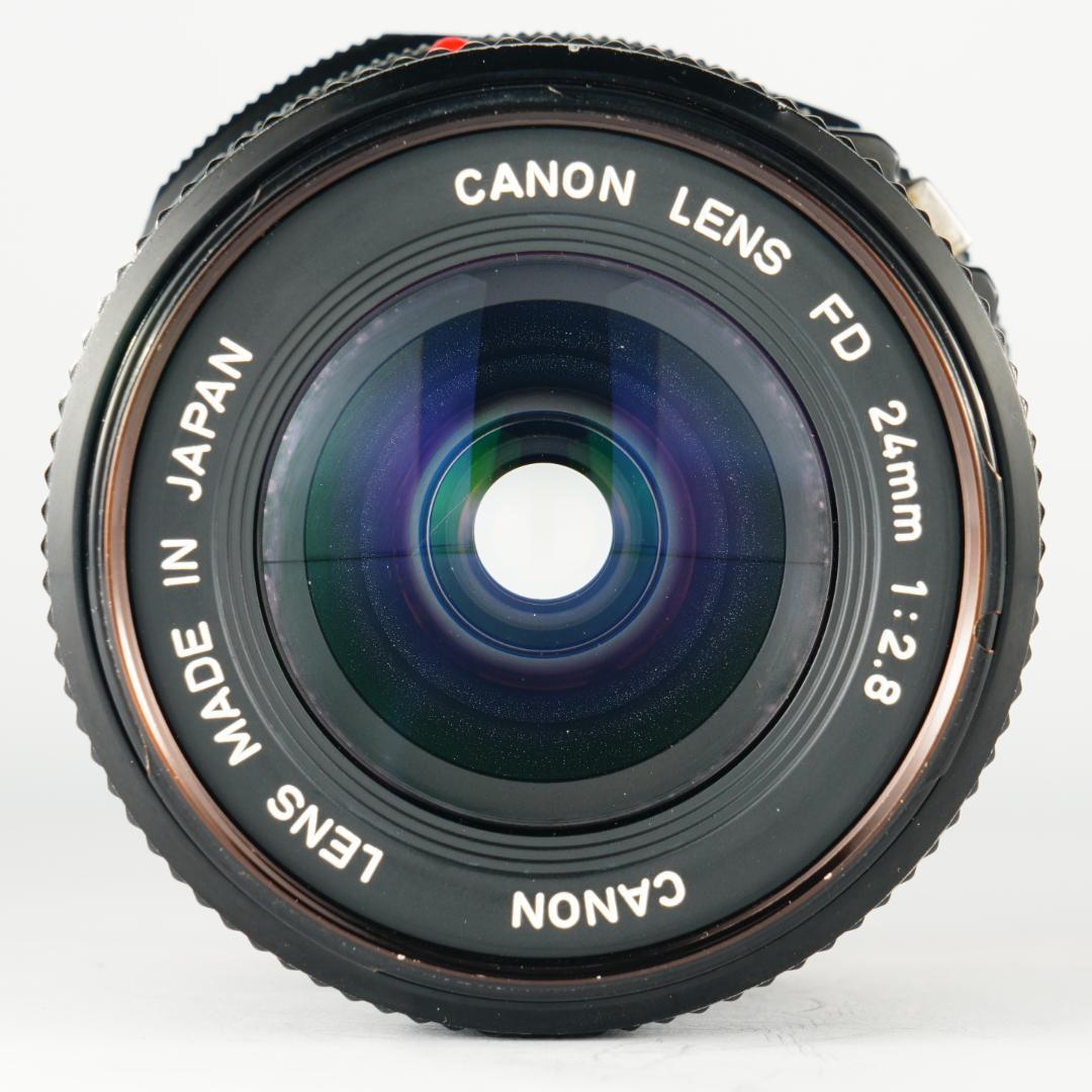 【整備＆テスト済】Canon New FD 24mm F2.8 711