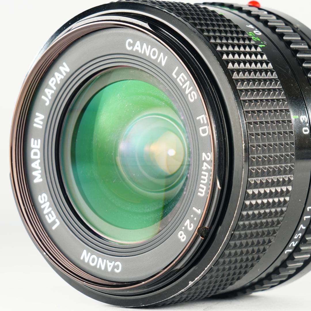 【整備＆テスト済】Canon New FD 24mm F2.8 711