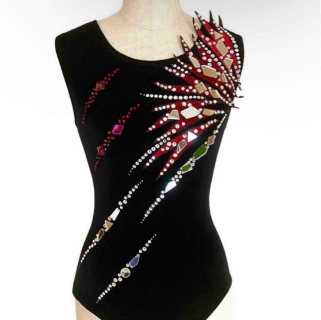 新体操　レオタード バトントワリング 衣装　レオタード 競技用