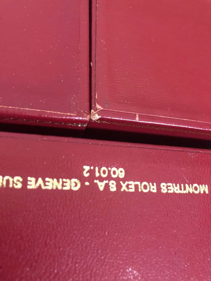 ロレックス　時計ケース　花柄刺繍　希少、ギャランティ