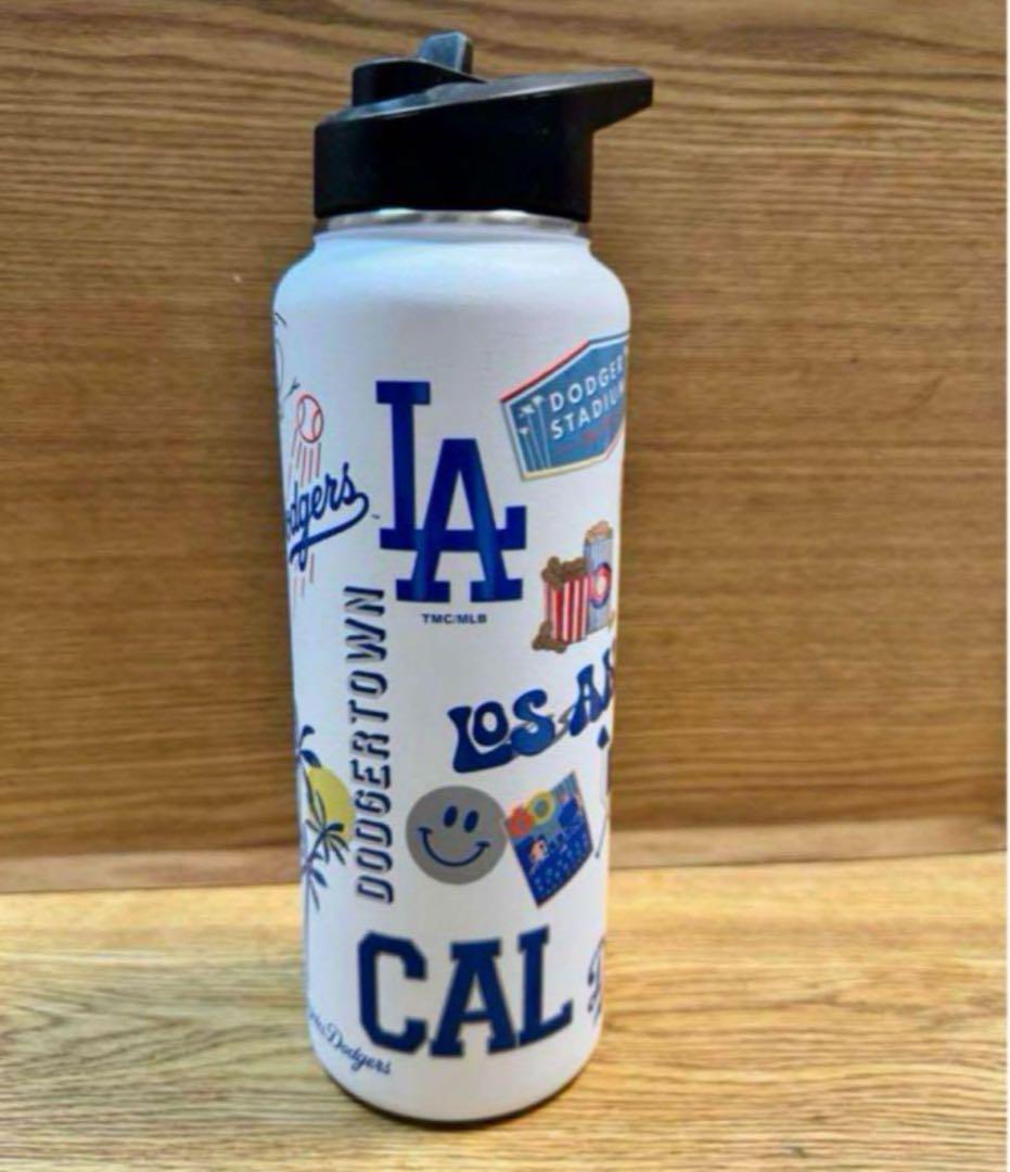 ロサンゼルス　ドジャース　ボトル　ステンレス　米国購入　新品