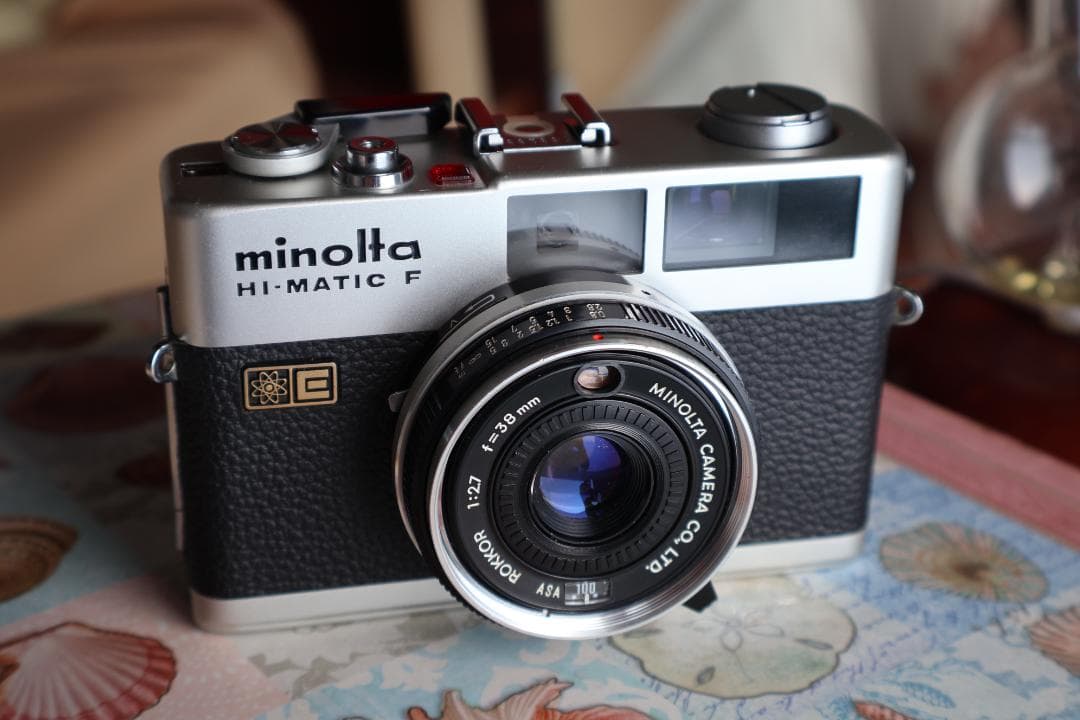 整備品 ミノルタ MINOLTA HI-MATIC F フィルムカメラ