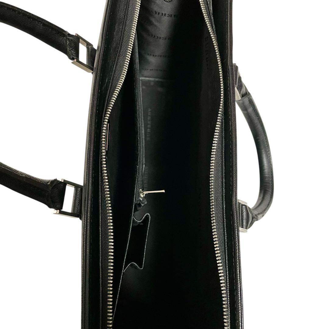 BURBERRY バーバリー サフィアーノレザー ビジネスバッグ ブリーフケース