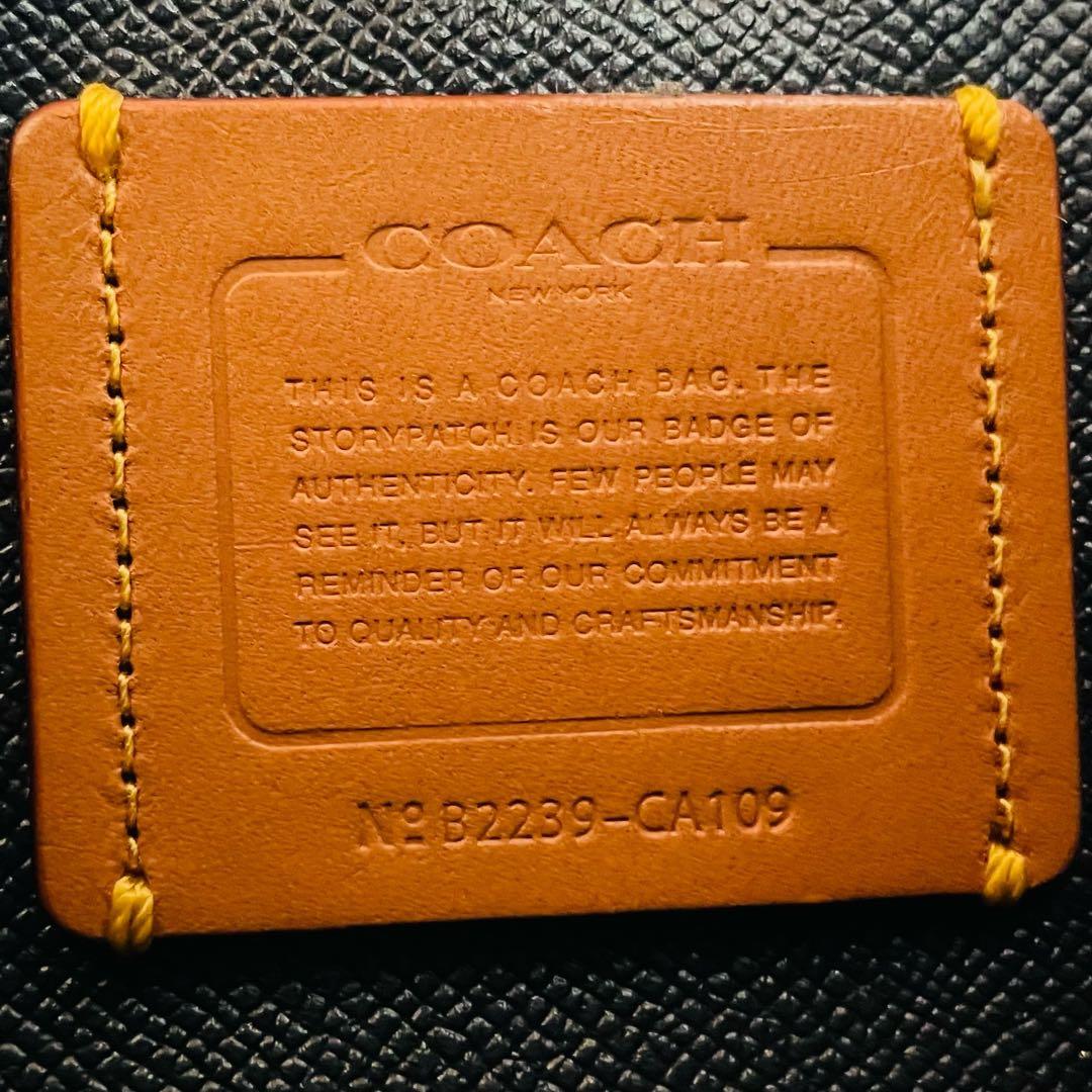 【美品】COACH ハンドバッグ 2way ショルダーバッグ デニム ウィロウ