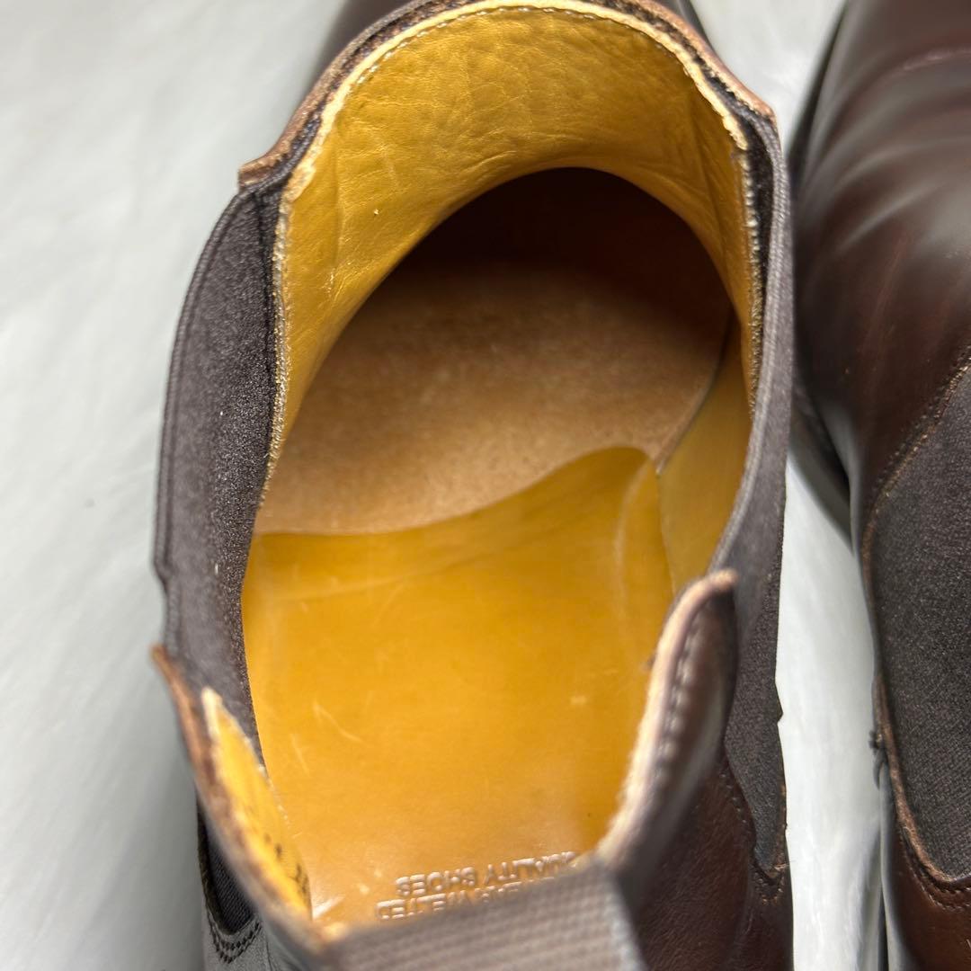 美品✨Berwick バーウィック サイドゴアブーツ 25cmブラウン 351