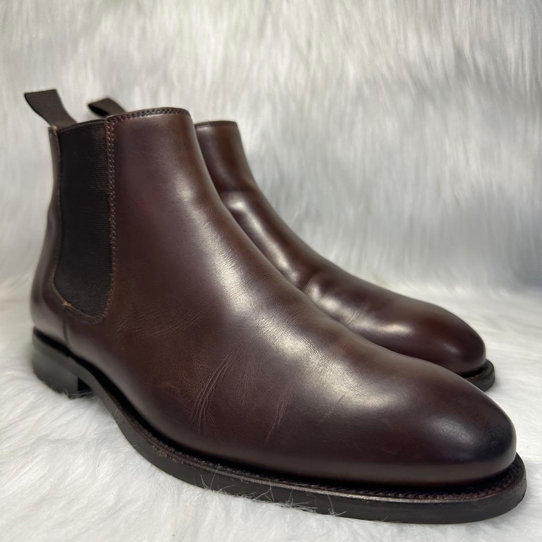 美品✨Berwick バーウィック サイドゴアブーツ 25cmブラウン 351