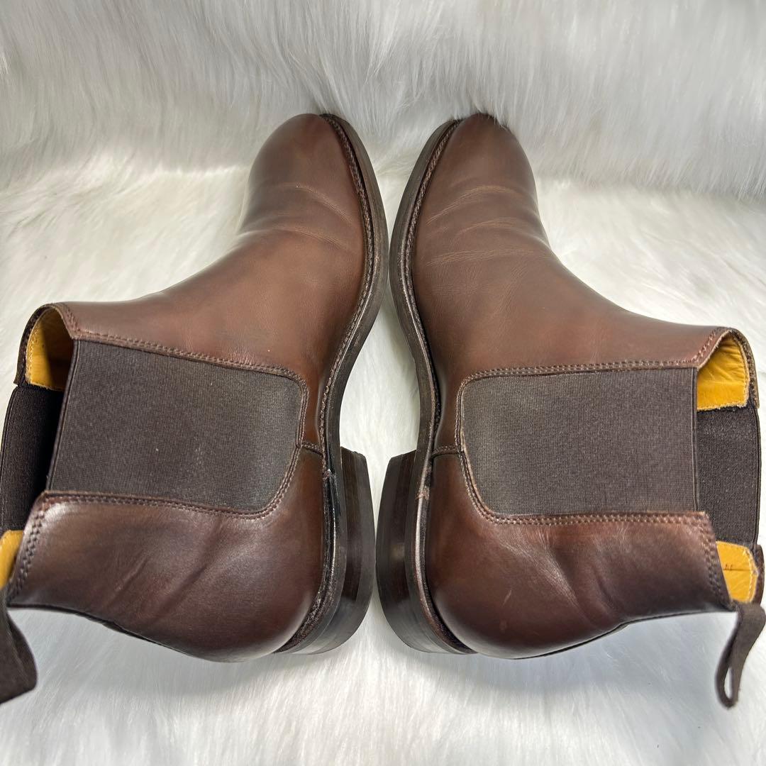 美品✨Berwick バーウィック サイドゴアブーツ 25cmブラウン 351