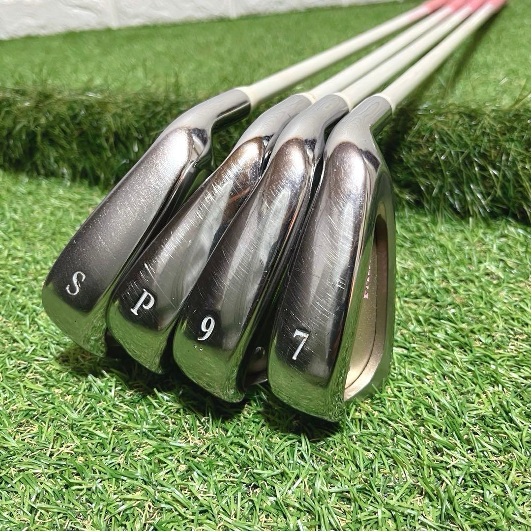 PARIS 初心者に優しいセット かわいい レディースゴルフクラブ8本セット