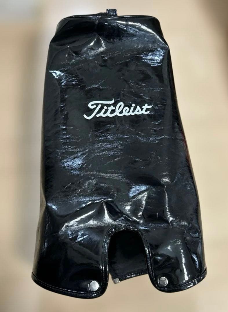 Titleist ゴルフバッグ 黒/赤